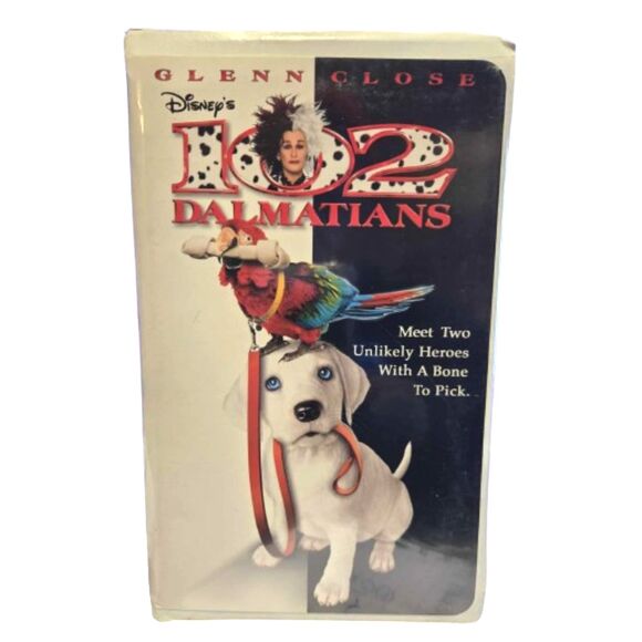 Disney’s 102 Dalmatians VHS (2000) Glenn Close Cruella de Vil Family Movie - Picture 1 of 4